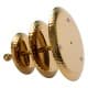 ALSANIDI, Stainless Steel Date and Sweets Serving Plate, Gold, Size 27 21.8 16.5 Cm