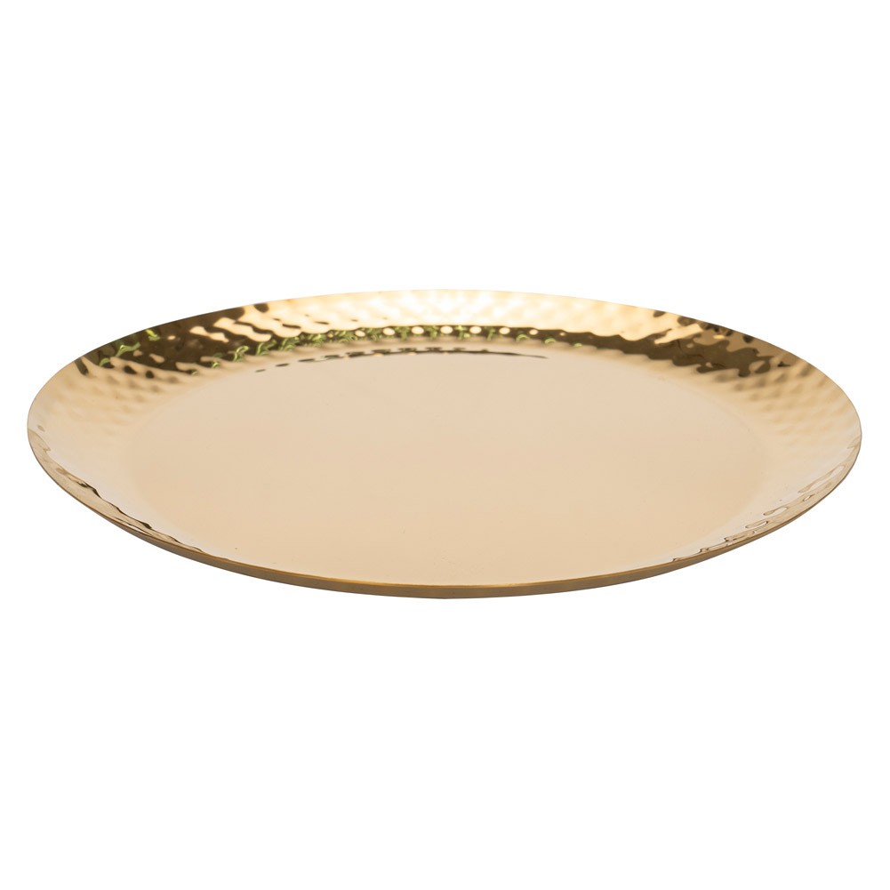 ALSANIDI, Stainless Steel bowel, Gold, Size 26.7 Cm