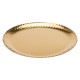 ALSANIDI, Stainless Steel bowel, Gold, Size 26.7 Cm