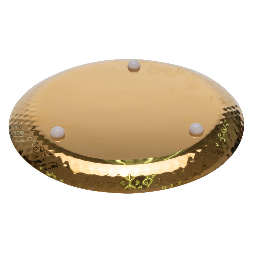 ALSANIDI, Stainless Steel bowel, Gold, Size 26.7 Cm