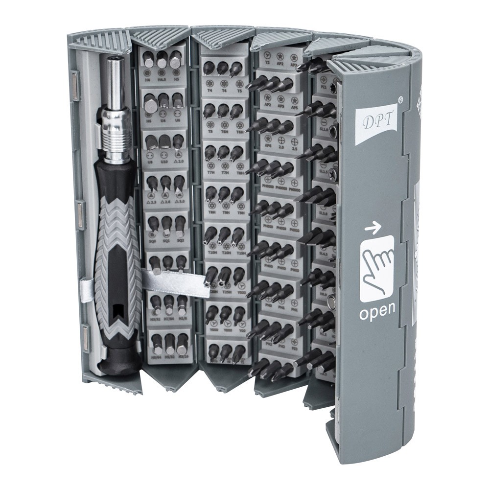 DPT, Multi-function repair tool set, Gray, Size7.7*16 Cm