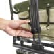 DPT, Garden Cart and Wheelbarrow, Foldable Utility Cart, Green, Size 123*54.5*99 Cm
