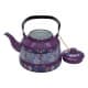 ALSANIDI, Traditional teapot, Teapot, Lilac, capacity 1.7 L