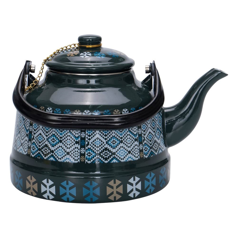 ALSANIDI, Traditional teapot, Teapot, Cadet Blue, capacity 1.7 L
