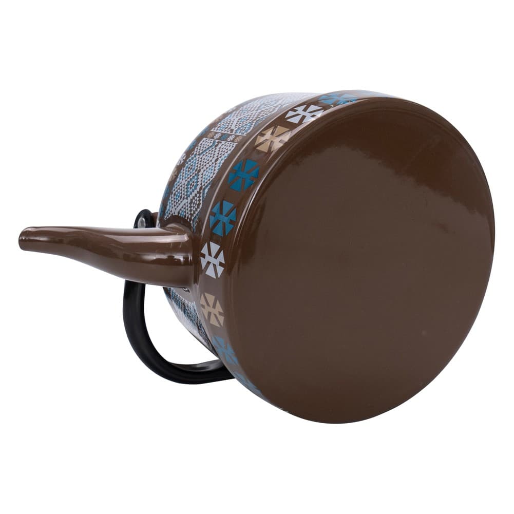 ALSANIDI, Traditional teapot, Teapot, Coffee Brown, capacity 2.5 L