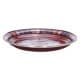 ALSANIDI, Traditional Engraved Dust Tray, Traditional Plate, Agate , Size 39 Cm