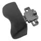ALSANIDI, Car headrest, Foam headrest, Black, Size 25*12*18 Cm