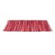 ALSANIDI, cotton floor mat, cotton floor cushion, Red, Size L210*W85 Cm