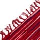 ALSANIDI, cotton floor mat, cotton floor cushion, Red, Size L210*W85 Cm