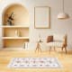 ALSANIDI, cotton floor mat, cotton floor cushion, White, Size L180*W85 Cm
