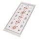 ALSANIDI, cotton floor mat, cotton floor cushion, White, Size L180*W85 Cm