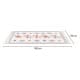 ALSANIDI, cotton floor mat, cotton floor cushion, White, Size L180*W85 Cm