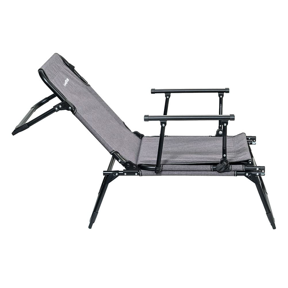 ALSANIDI, Foldable Camping Chair, Trips Chair, Gray, Size66*74*87Cm