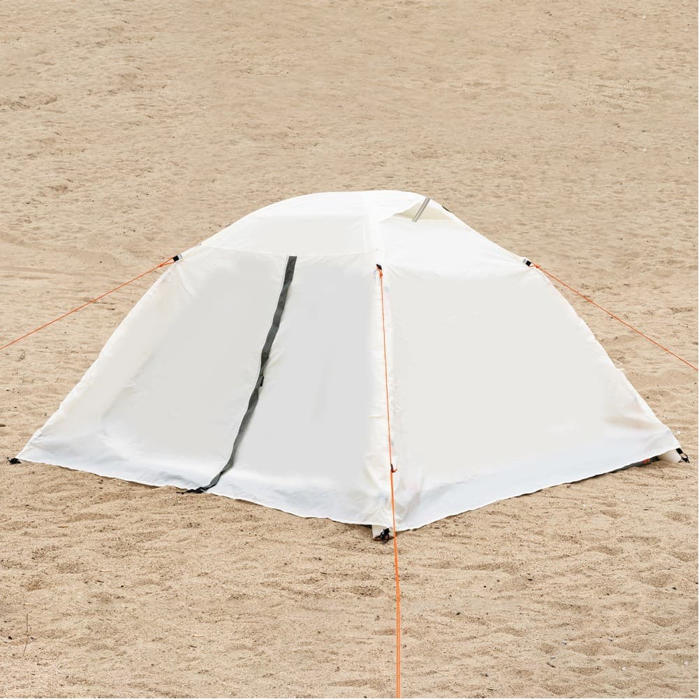 DPT, Air Cotton Tent for Trips, Inflatable Tent, Beige, Size 210*210*136 Cm