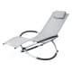 ALSANIDI, Rocking chair for travel and camping, Trips Chair, Gray,  Size156*76*83 Cm