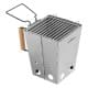 ALSANIDI, Charcoal and Firewood Torch, Chef cooking stove burners, Silver, Size28*26*27 Cm