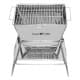 ALSANIDI, Charcoal stove, Charcoal burner, Silver, Size 23*23*25 Cm
