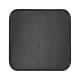 ALSANIDI, Fire-resistant silicone-coated protective mat, Black, Size 35*35*0.08 Cm