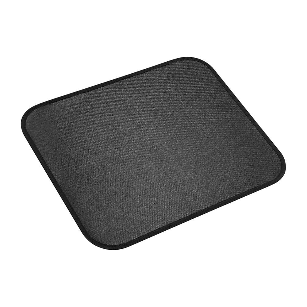 ALSANIDI, Fire-resistant silicone-coated protective mat, Black, Size 35*35*0.08 Cm