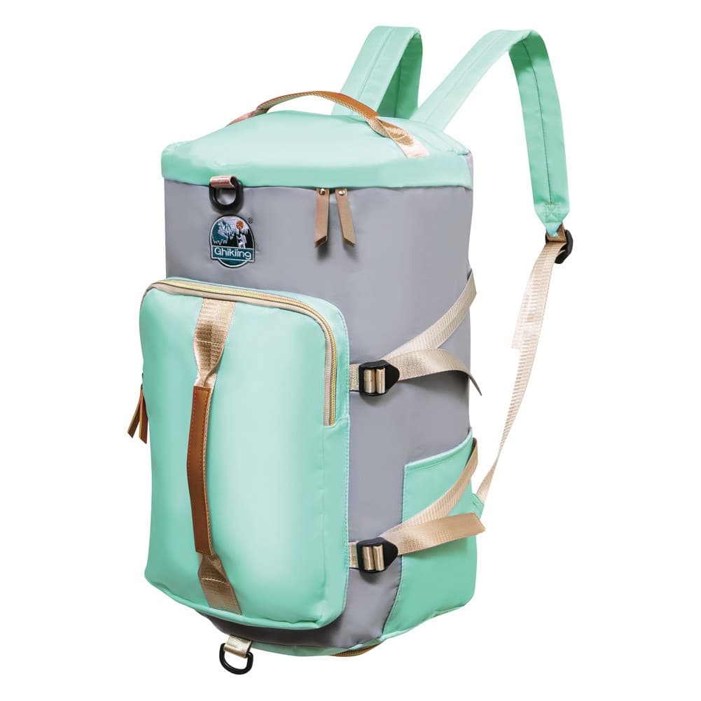 Ghiking, Hiking bag, back bag, Turquoise*Gray, Size46*25*26 Cm