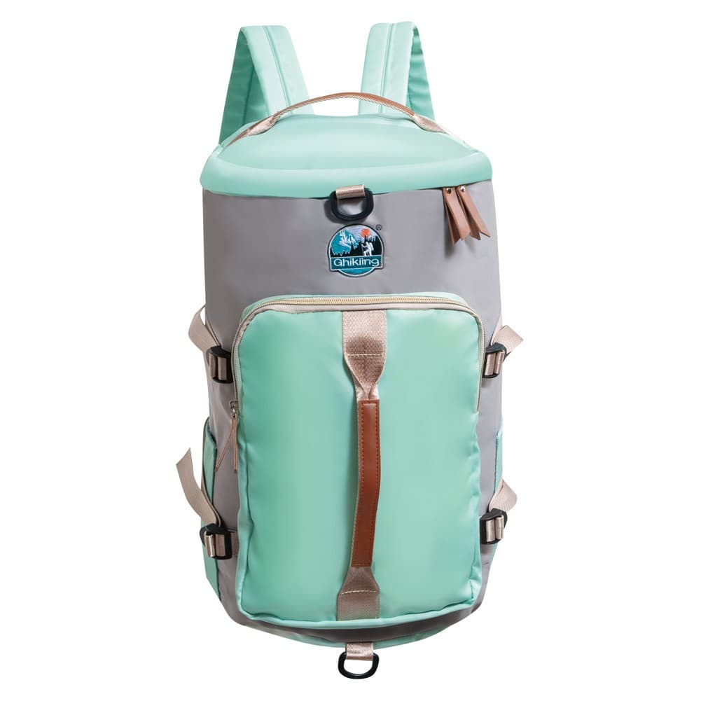 Ghiking, Hiking bag, back bag, Turquoise*Gray, Size46*25*26 Cm