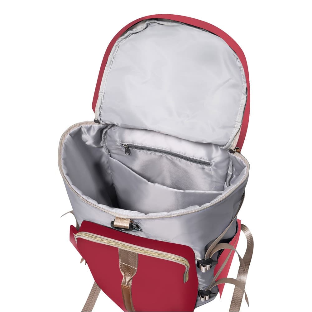Ghiking, Hiking bag, back bag, Red*Gray, Size46*25*26 Cm
