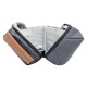 DPT, Travel personal purposes bag, Water Waterproof Personal Travel Bag, Gray, Size20.5*10*11 Cm