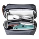 DPT, Travel personal purposes bag, Water Waterproof Personal Travel Bag, Gray, Size20.5*10*11 Cm