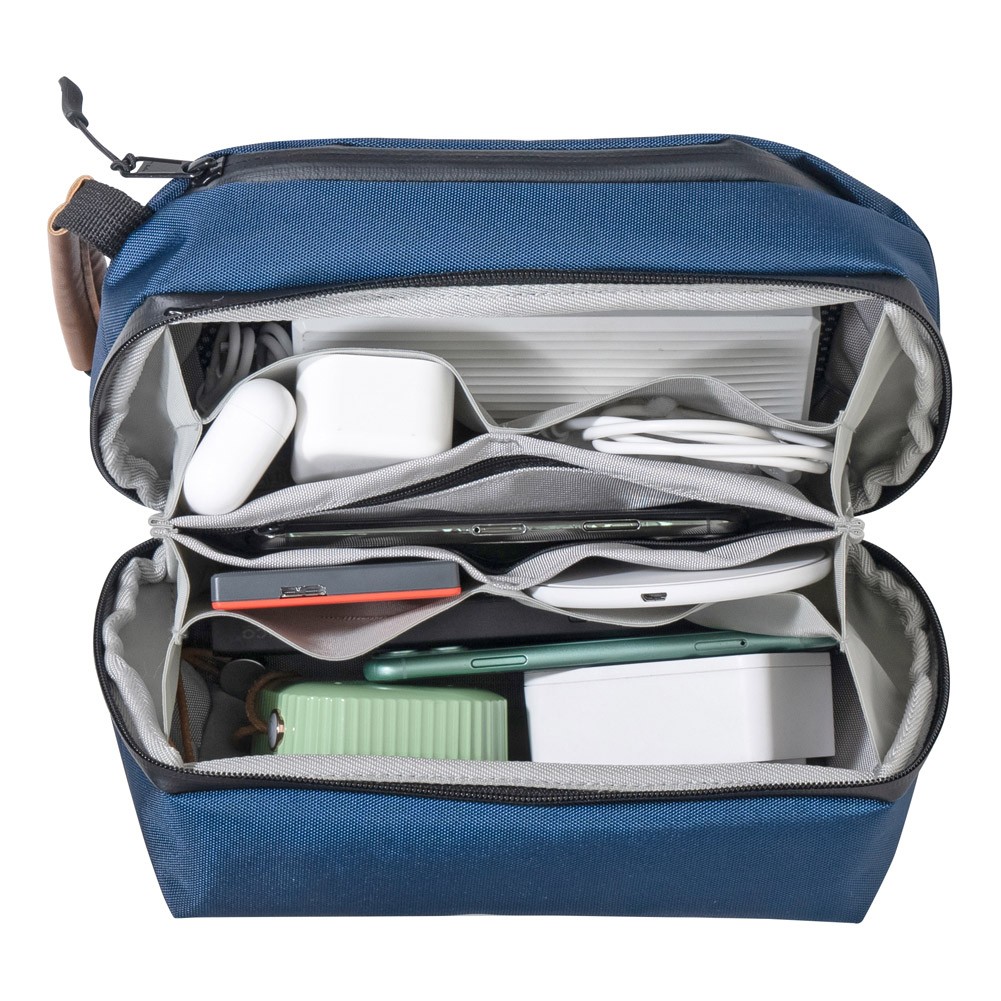 DPT, Travel personal purposes bag, Water Waterproof Personal Travel Bag, Blue, Size20.5*10*11 Cm