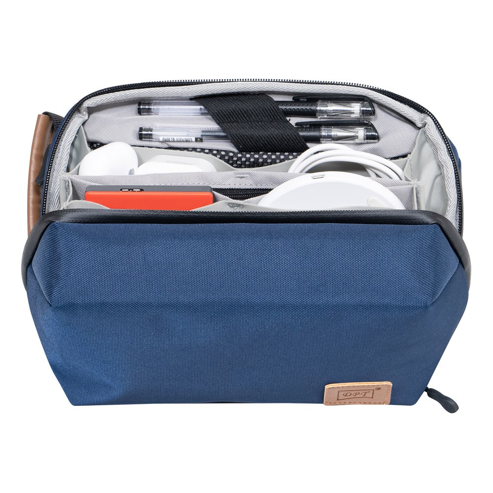 DPT, Travel personal purposes bag, Water Waterproof Personal Travel Bag, Blue, Size20.5*10*11 Cm