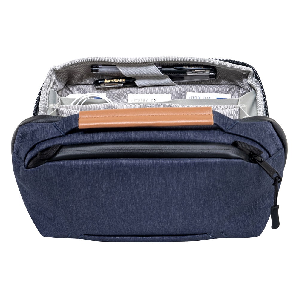 DPT, Travel personal purposes bag, Water Waterproof Personal Travel Bag, Blue, Size22.5*10*12 Cm