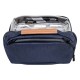 DPT, Travel personal purposes bag, Water Waterproof Personal Travel Bag, Blue, Size22.5*10*12 Cm
