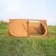 ALSANIDI, Nylon windbreak for trips, Camping Curtain, Sandy, Size 320*320*150Cm