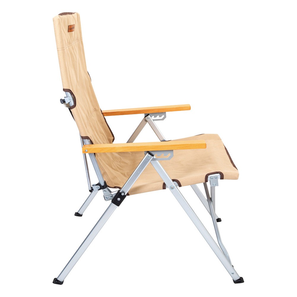 ALSANIDI, Foldable Camping Chair, Trips Chair, Kaki, Size67*59*96Cm