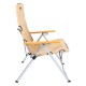 ALSANIDI, Foldable Camping Chair, Trips Chair, Kaki, Size67*59*96Cm