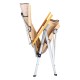 ALSANIDI, Foldable Camping Chair, Trips Chair, Kaki, Size67*59*96Cm