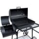 ALSANIDI, Charcoal grill for trips, Black, Size 126*72.5*125 Cm