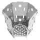 ALSANIDI, Charcoal stove, Charcoal burner, Silver, Size 10*15 Cm
