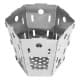 ALSANIDI, Charcoal stove, Charcoal burner, Silver, Size 10*15 Cm
