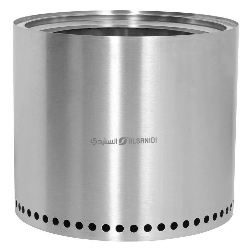 ALSANIDI, The amazing firewood ignition stove, Silver, Size 50*36 Cm