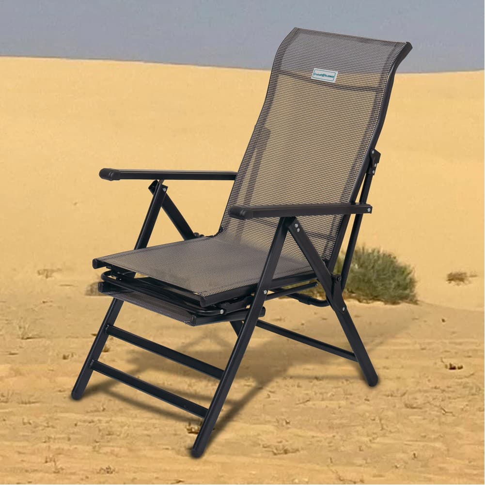 ALSANIDI, Fodable Trips Chair, Trips Chair, Gray, Size57*77*113Cm