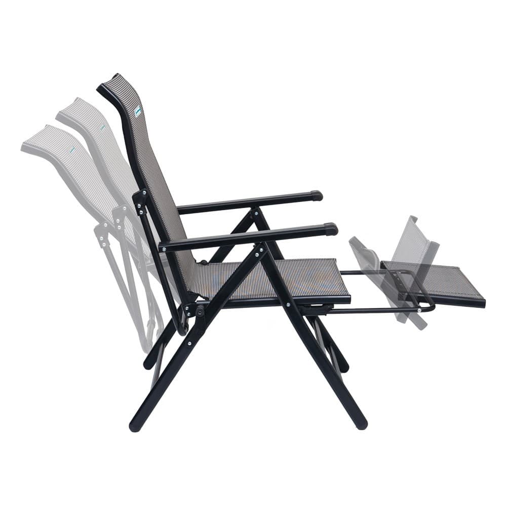 ALSANIDI, Fodable Trips Chair, Trips Chair, Gray, Size57*77*113Cm