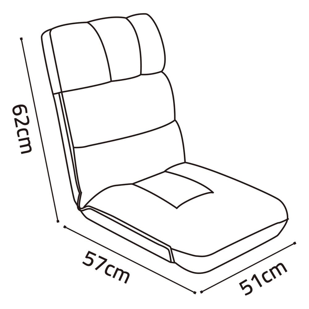 ALSANIDI, Ground Camping and Garden Chair, Trips Chair, Beige, Size 51*57*62 Cm