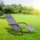 ALSANIDI, Leisure chair, Trips Chair, Gray, Size151*62*83 Cm