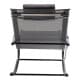 ALSANIDI, Leisure chair, Trips Chair, Gray, Size151*62*83 Cm