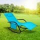 ALSANIDI, Leisure chair, Trips Chair, Blue, Size151*62*83 Cm