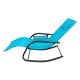 ALSANIDI, Leisure chair, Trips Chair, Blue, Size151*62*83 Cm