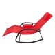 ALSANIDI, Leisure chair, Trips Chair, Red, Size151*62*83 Cm