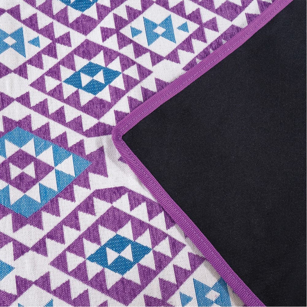 ALSANIDI, Outdoor mat for camping, Heritage rug, Lilac, Size 80*220 Cm