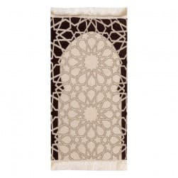 ALSANIDI, Memori Foam Prayer Rug, Comfortable Foam Prayer Rug, Beige, Size120*70*3 Cm